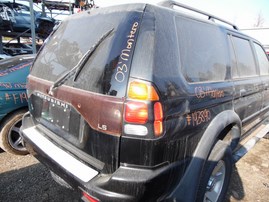 2003 MITSUBISHI MONTERO LS BLACK 3.0L AT 2WD 193890
